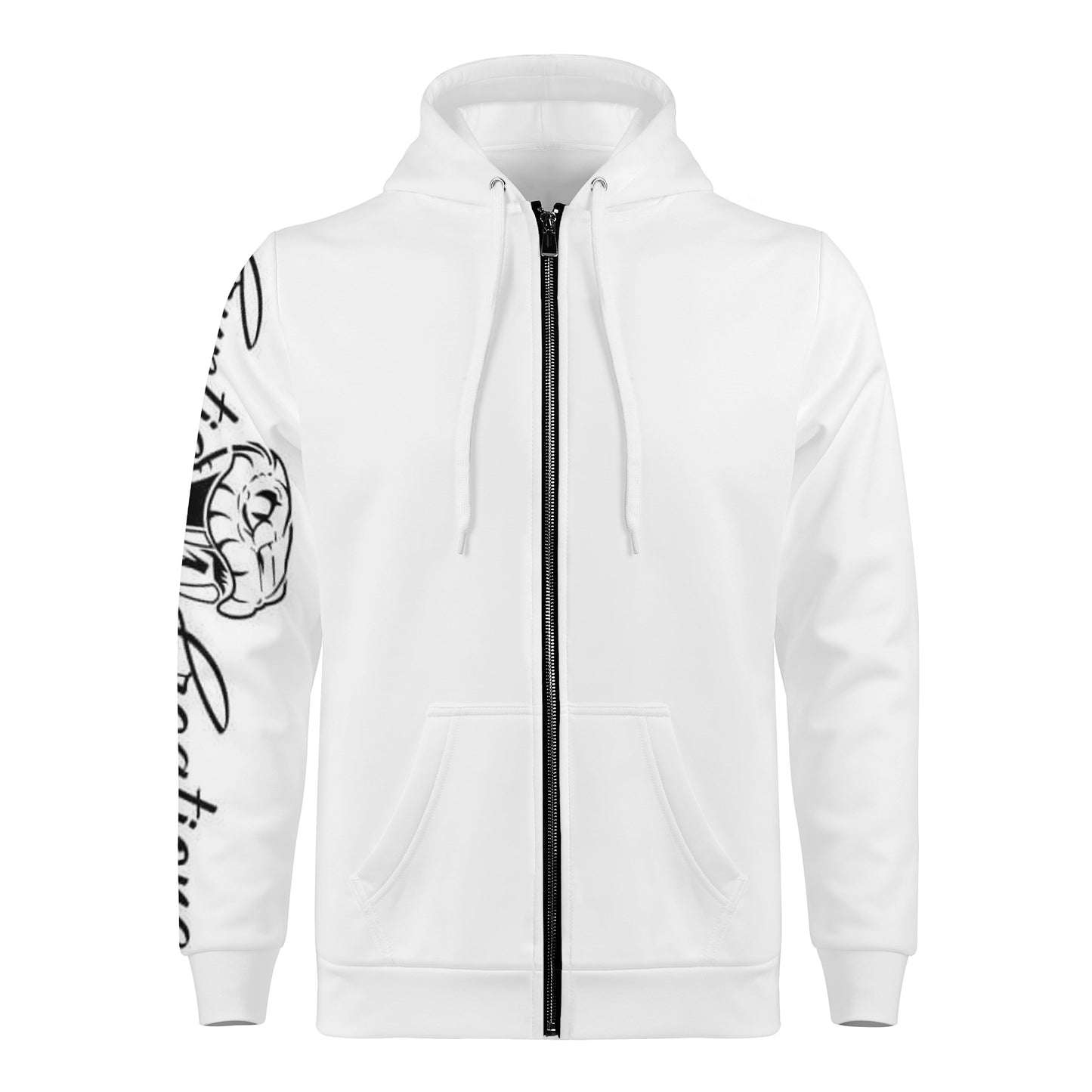 Men's All Over Print Zip Hoodie