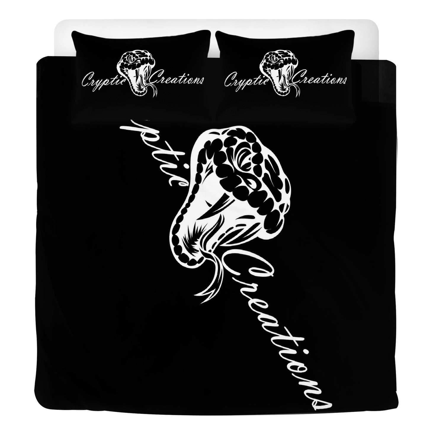 Cryptic Black Bedding
