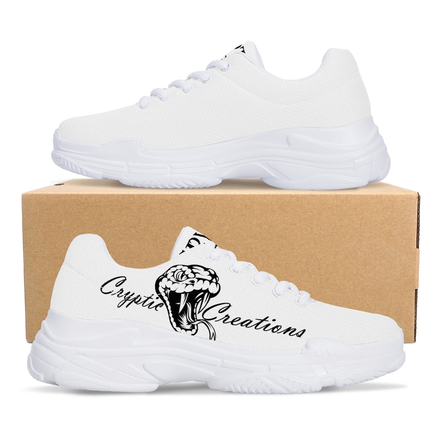 Cryptic Sneakers, White