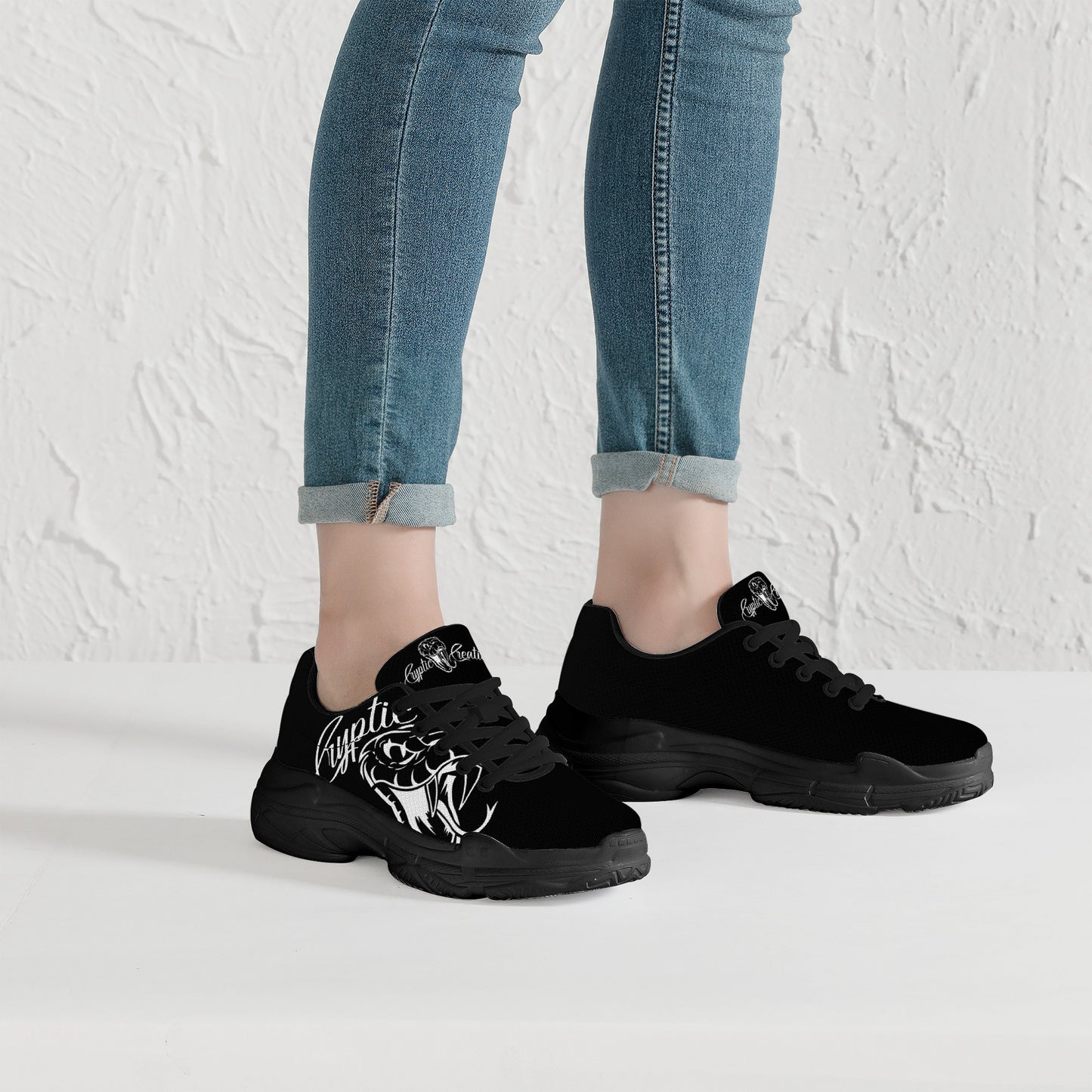 Cryptic Sneakers, Black