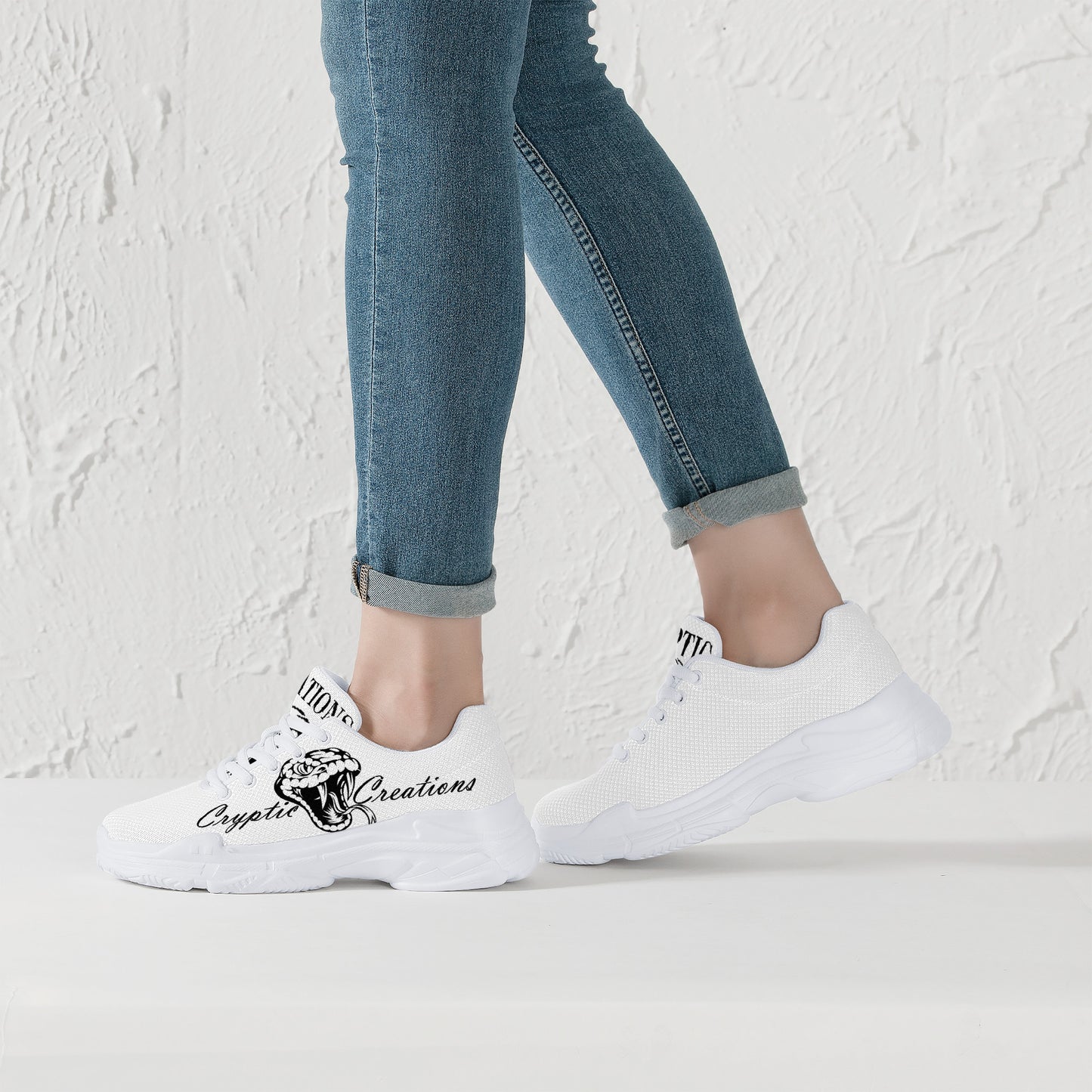 Cryptic Sneakers, White