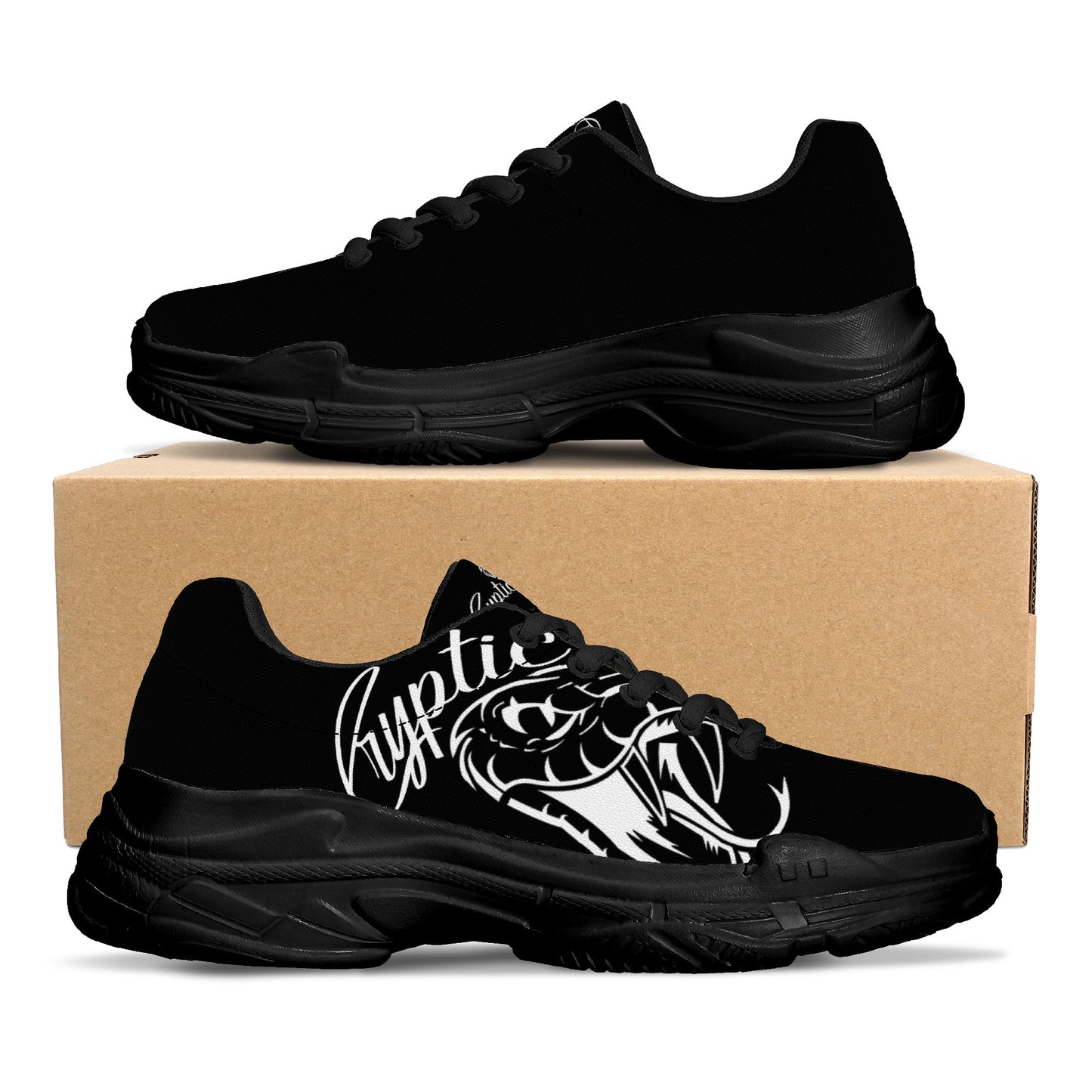 Cryptic Sneakers, Black