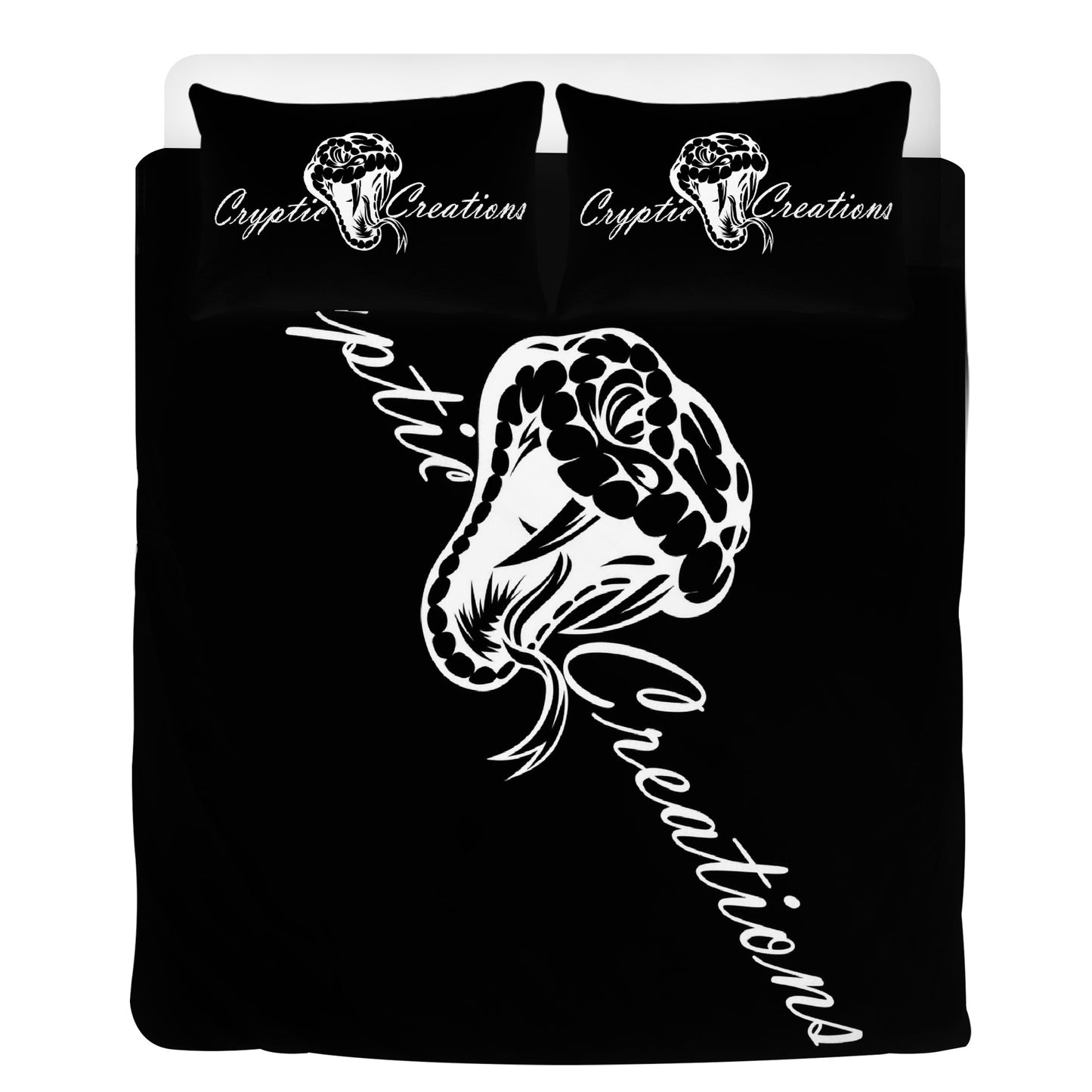 Cryptic Black Bedding