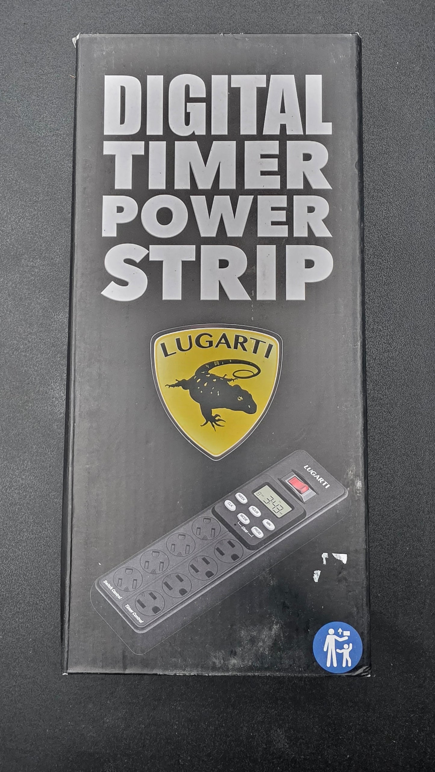 Digital Timer Power Strip 8 plug