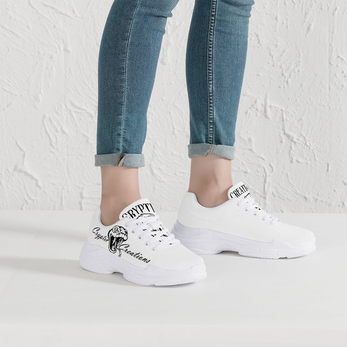 Cryptic Sneakers, White